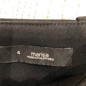 Loft Marisa Black Ankle Dress Pant